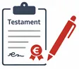 Infografik Testamentsentwurf